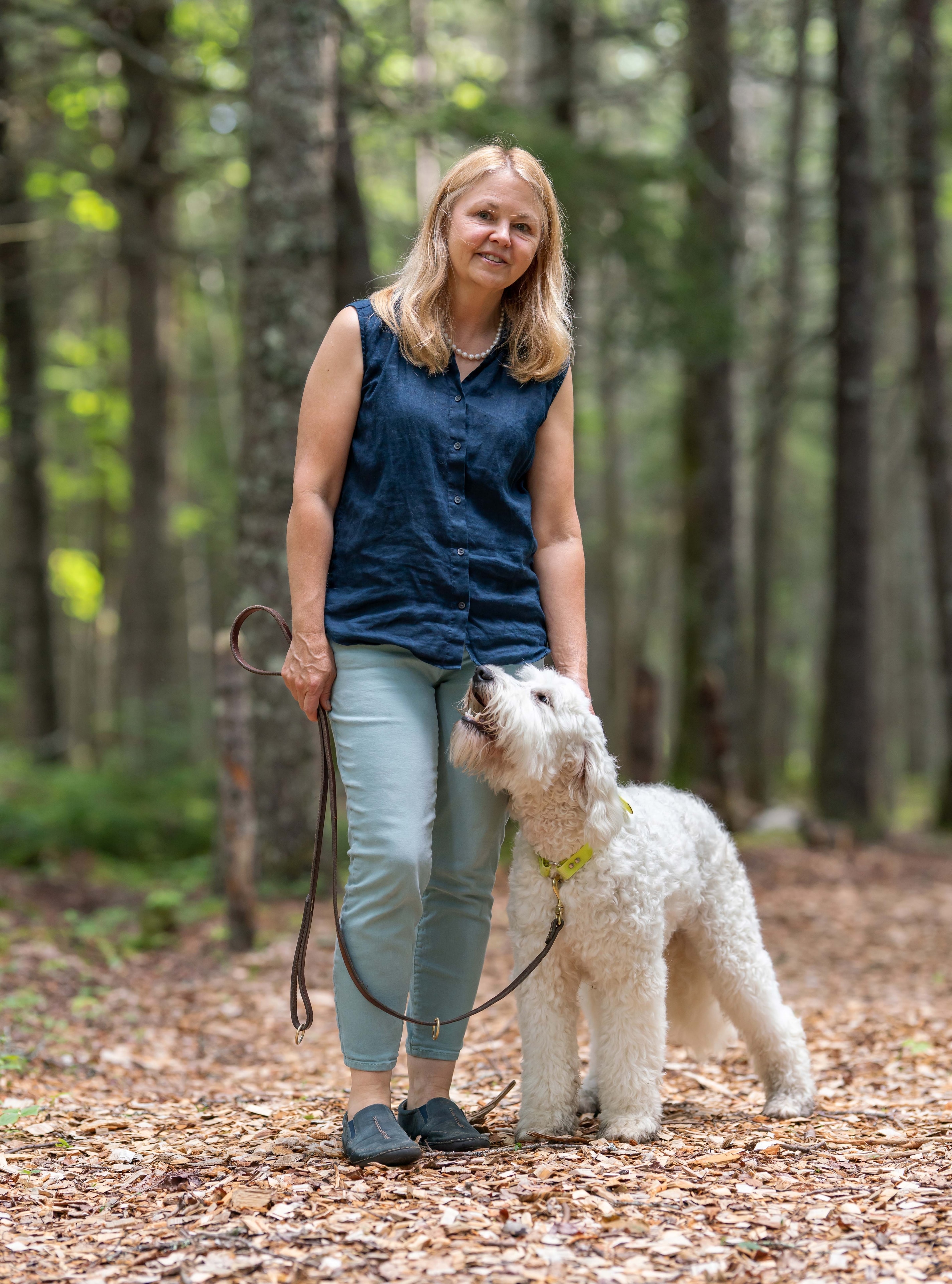 Megan Smith, founder of Acadia Goldendoodles